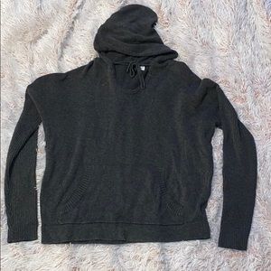 BDG long sleeve knit hoodie